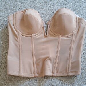 NWT Dominique Valerie V Wire Backless Strapless Bra Size 34A